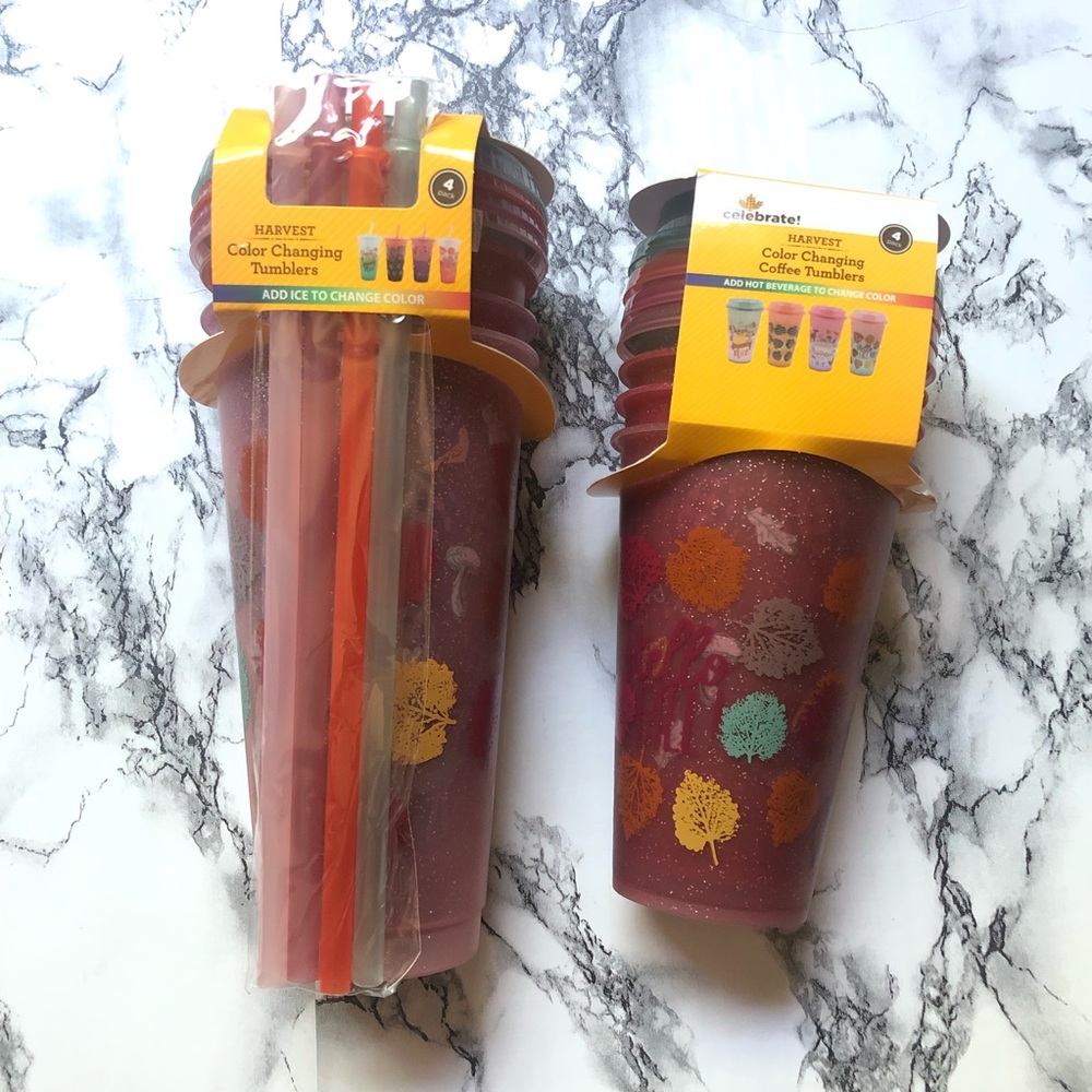 Harvest Color Changing Tumblers NEW - Picture 5 of 8